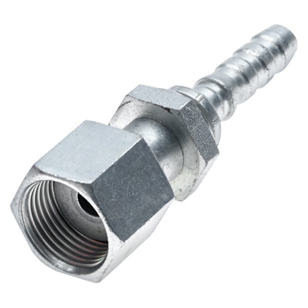 Gates® - 1/2" Stainless Steel Female DIN 24° Cone Swivel Heavy Series with O-Ring Braid Coupling