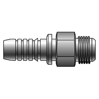 Gates® - GlobalSpiral™ 3/4" x 3.66" Male JIC 37° Flare Coupling