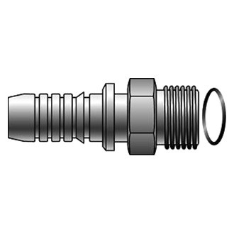 Gates® - GlobalSpiral™ 1" x 4.02" Male Flat-Face O-Ring Coupling