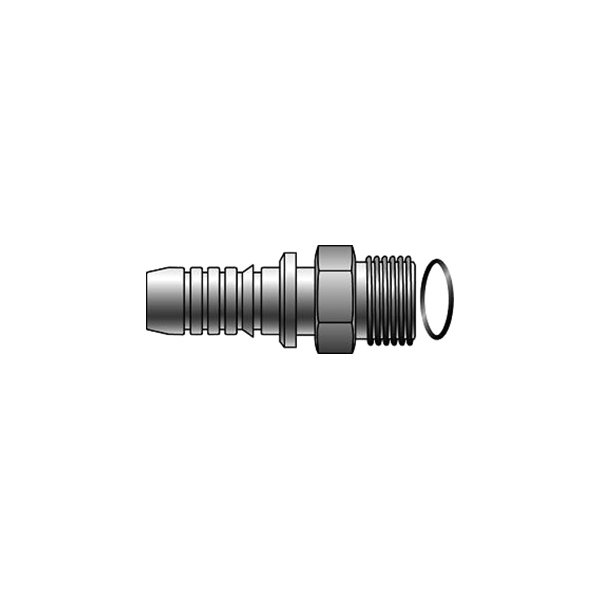 Gates® - GlobalSpiral™ 1-1/4" x 4.72" Male Flat-Face O-Ring Coupling