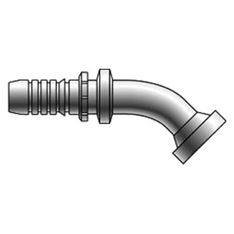 Gates® - GlobalSpiral™ 1" x 6.10" Code 61 O-Ring Flange 22 1/2° Bent Tube Coupling