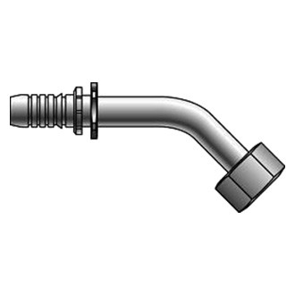 Gates® - GlobalSpiral™ Female DIN 24° Cone Swivel Heavy Series with O-Ring 45° Bent Tube Coupling