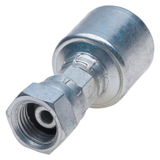 Gates® - MegaCrimp™ 1" x 4.10" Female Pipe Swivel (NPSM 30° Cone Seat) Coupling