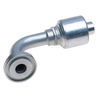 Gates® - MegaCrimp™ 3/4" x 4.72" Code 61 O-Ring Flange 90° Bent Tube Coupling