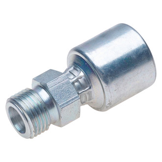 Gates® - MegaCrimp™ 1/2" x 2.72" Male DIN 24° Cone Heavy Series Coupling