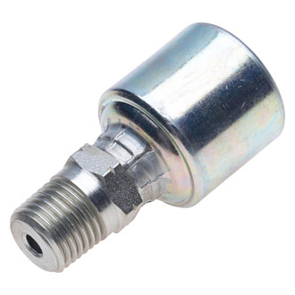 Gates® - MegaCrimp™ Male British Standard Pipe Tapered/Japanese Tapered Thread Coupling