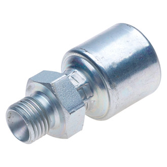 Gates® - MegaCrimp™ 3/8" x 2.17" Male British Standard Parallel Pipe Coupling