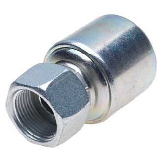 Gates® - MegaCrimp™ 3/4" x 2.07" Female British Flat-Face Swivel Coupling
