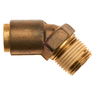 Gates® - SureLok™ 3/8" x 1.95" Air Brake to Male Pipe 45° Coupling