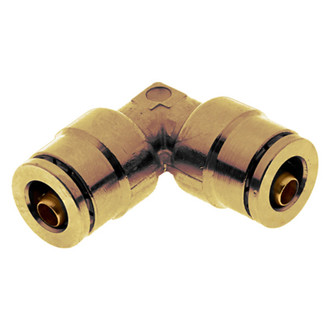 Gates® - Brass SureLok™ Air Brake Union 90° Coupling