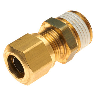 Gates® - Brass Air Brake to Male Pipe Hex Style Coupling