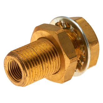 Gates® G33300-0808 - 1/2"-14 Female Pipe to Female Pipe Bulkhead