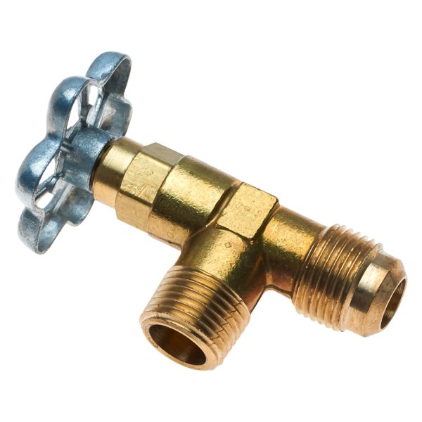 Gates® - 1/2"-14 Truck Valve 90° Male SAE 45° Flare to Male Pipe Run