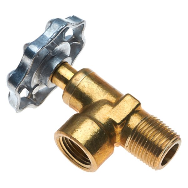 Gates® - 3/8"-18 Brass Truck Valve 90° Male Pipe to Female Pipe Branch