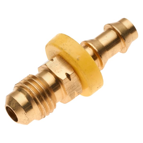 Gates® - 7/16"-20 Brass Male SAE 45° Flare Lock-On Field Attachable Coupling