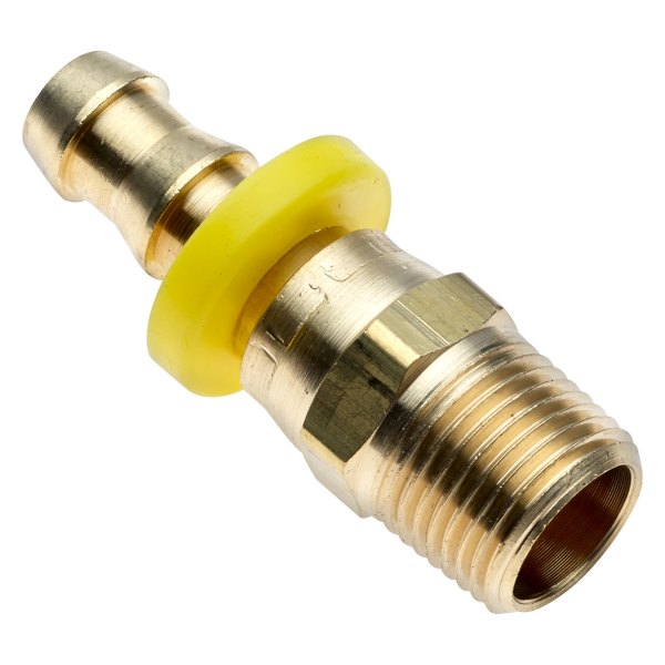 Gates® - 5/16" Brass Male British Standard Pipe Tapered Lock-On Field Attachable Coupling