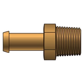 Gates® - Brass Male Pipe with Cone Seat Single Bead Coupling