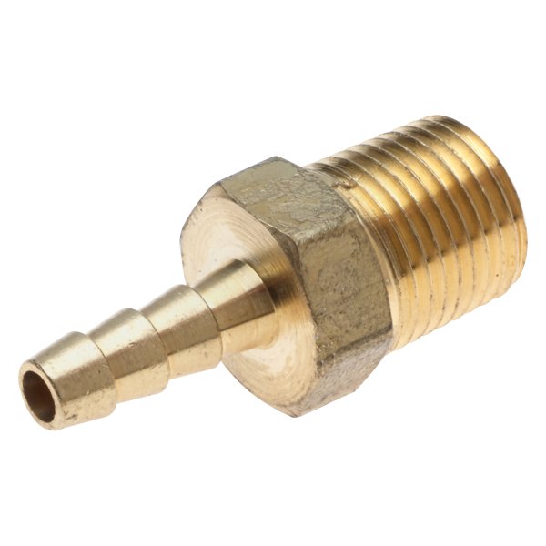 Gates® - 1/8" Brass Male Pipe NPTF with Cone Seat Barb Stem Coupling