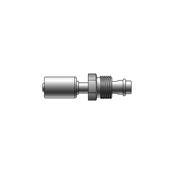 Gates® - PolarSeal™ 13/32" Aluminum Male SAE Tube O-Ring Nut Swivel Coupling (ACA)