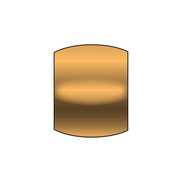 Gates® - PolarSeal™ 1/2" Aluminum Male SAE Tube O-Ring Nut 45° Bent Tube Coupling (ACA)