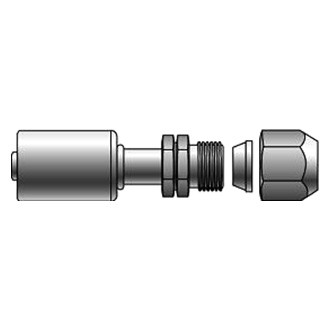 Gates® - PolarSeal™ Aluminum Male Metric Flareless Assembly Coupling (ACA)