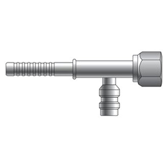 Gates® - PolarSeal II™ Straight Female O-Ring Coupling (ACC) with R134 Service Port H