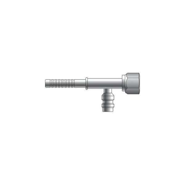 Gates® - PolarSeal II™ 1/2" Straight Female O-Ring Coupling (ACC) with R134 Service Port L