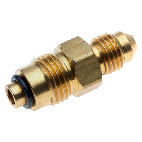 Gates® - 7/16-20" Straight Male Brass Hydraulic Pipe Thread Adapter