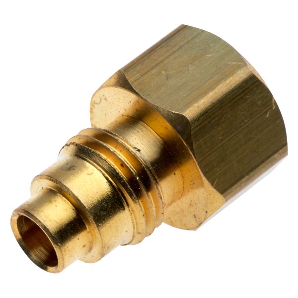 Gates® - 5/8"-18 Straight Male to Female Brass Hydraulic Pipe Thread Adapter (Metric)