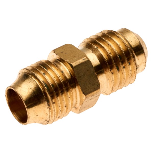 Gates® - 5/8-18" Straight Male to Male Brass Hydraulic Pipe Thread Adapter