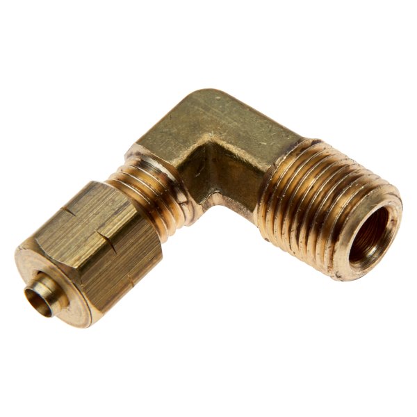 Gates® - 1/8" Brass Compression PVC to Male Pipe 90°