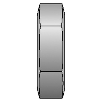 Gates® - 3/4"-16 Lock Nuts for Bulkhead Fittings (5 Pieces)