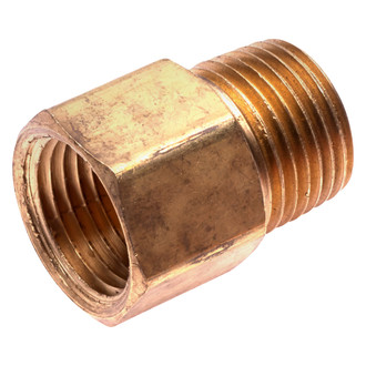 Gates® - 1/8"-27 Brass Male Pipe to Female Pipe Long