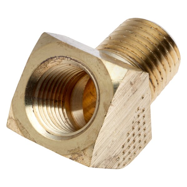 Gates® - 1/4"-18 Brass Male Pipe to Female Pipe 45° Adapter