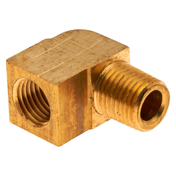 Gates® - 1/16"-32 Brass Male Pipe to Female Pipe 90° Adapter
