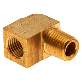 Gates® - Brass Male Pipe to Female Pipe 90° Adapter