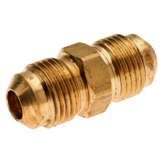 Gates® - 5/8" Brass Male SAE 45° Flare to Male SAE 45° Flare Adapter