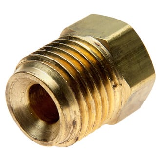 Gates® G60691-0004 - 1/4" Brass Male Inverted Flare Plug