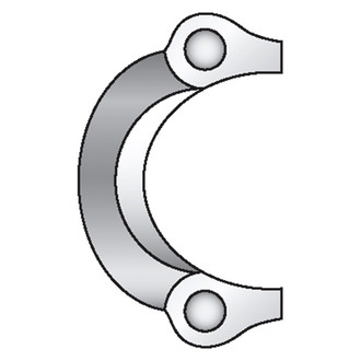 Gates® - 3/4" Flange Half Sets (Code 61 SAE J518)