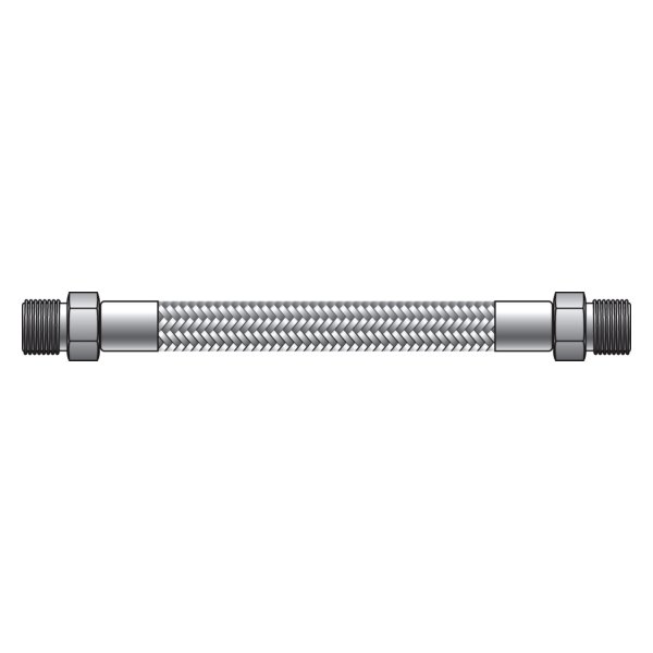 Gates® - C14™ 1/2" Steel Assembly with Two Female Dual Seat JIC 37°/SAE 45° Flare Swivel (FJSX) Couplings