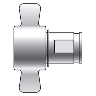 Gates® - G951 Series™ 1"-11 1/2 Brass Female Cast Iron Wing Nut