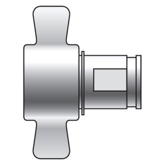 Gates® - G951 Series™ 1-1/2"-11 1/2 Brass Female Cast Iron Wing Nut