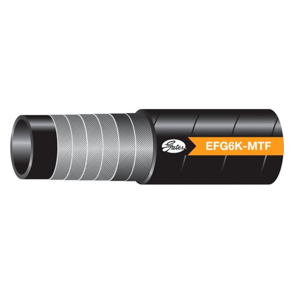 Gates® - Megatuff™ EFG6K™ 3/8" x 25' Nitrile Black Spiral Wire Hose