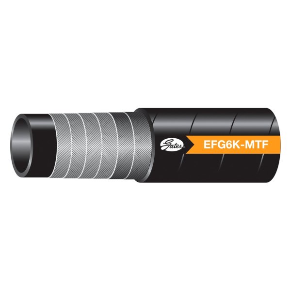 Gates® - Megatuff™ EFG6K™ 5/8" x 25' Nitrile Black Spiral Wire Hose
