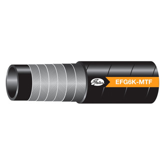 Gates® - Megatuff™ EFG6K™ 25' Nitrile Black Spiral Wire Hose