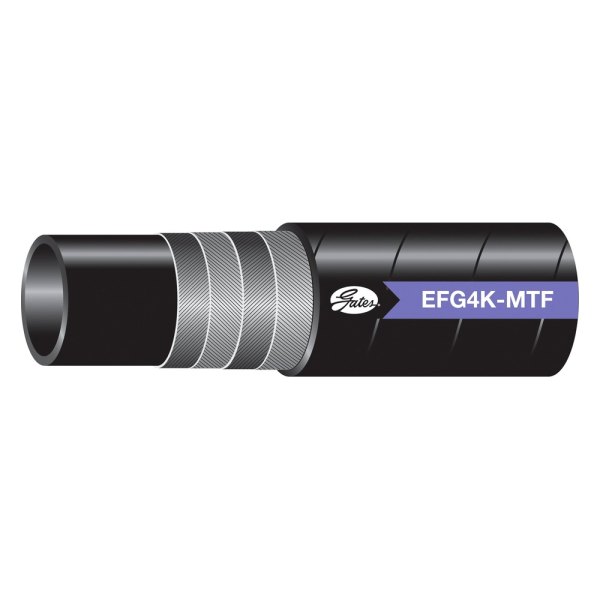 Gates® - Megatuff™ EFG4K™ 3/8" x 25' Nitrile Black Spiral Wire Hose