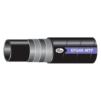 Gates® - Megatuff™ EFG4K™ 25' Nitrile Black Spiral Wire Hose