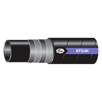 Gates® 85491 - EFG4K™ 3/8" x 50' Nitrile Black Spiral Wire Hose