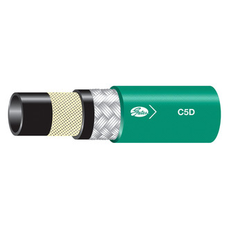 Gates® - C5D™ 7/8" x 50' Synthetic Rubber Green High Temperature Multi-Fluid Hose