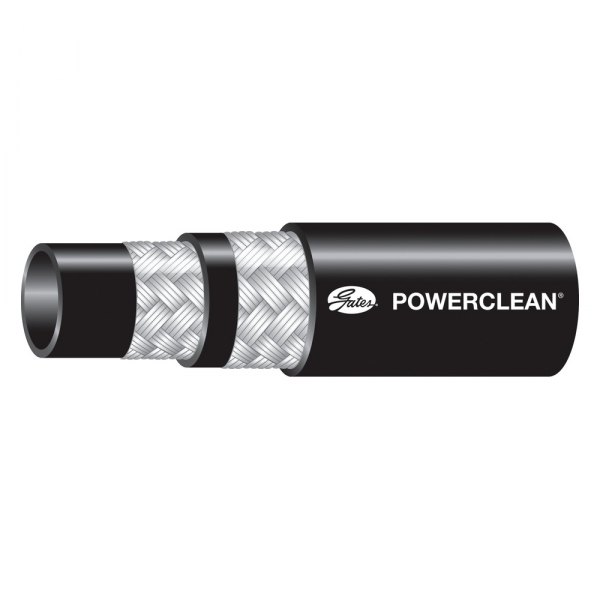 Gates® - PowerClean™ 1/4" x 50' Synthetic Rubber Hydraulic Hose